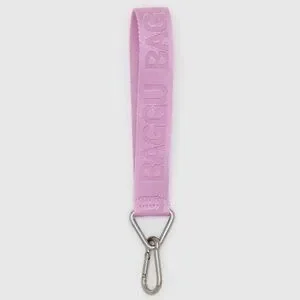 BAGGU Bright Pink Keychain